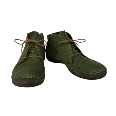 Josef Seibel Fergey 18 Lightweight Eva Chukka Boot Green Womens Size 39