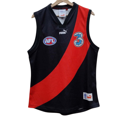 Puma Unisex Essendon Size XL Black / Red (8)
