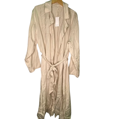 Adore Womens  Size 16 Trench Coat Beige 