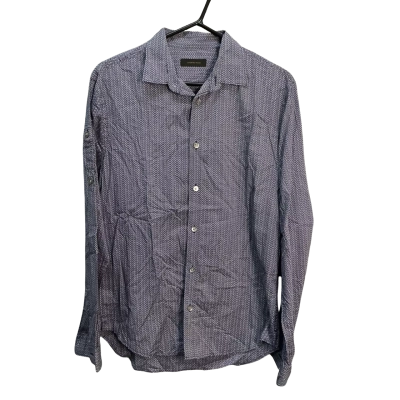 Country Road Womens  Size S Long Sleeve Top Blue / Pattern / White 