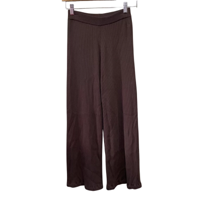  Realism Womens  Size XS Track Pants Brown 