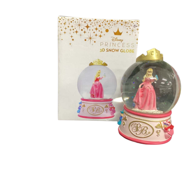 Disney Princess Sleeping Beauty 3D Snow Globe - In Original Packaging