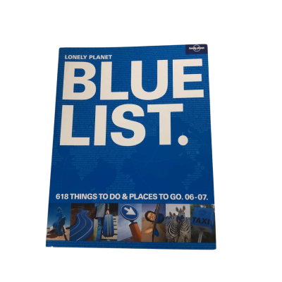 Lonely Planet Blue List - NEW