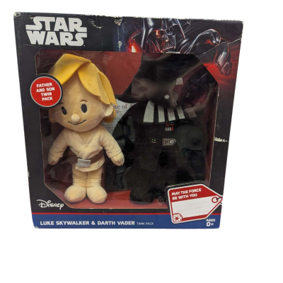 Star Wars Luke Skywalker and Darth Vadar Twin Pack