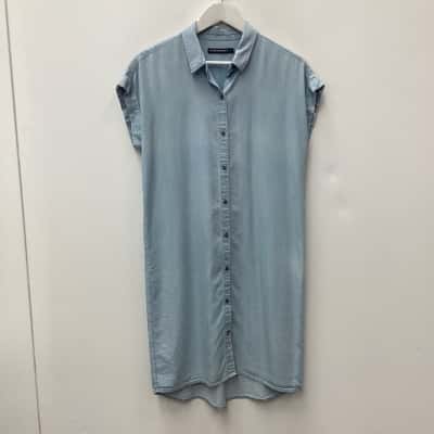 Sportscraft Short Sleeve Shirt Dress - Size 8