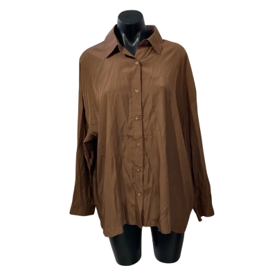 Rusty Womens  Size 12 Blouse Brown 