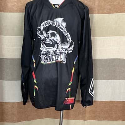 Shift racing Mens  Size S Long Sleeve Shirt Black  / Other / Pattern 