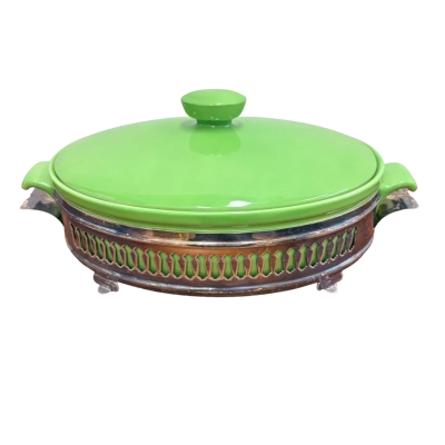 Bohemian Ovenproof Serving Silver Plate Dish by Server Oven China – Bohemia