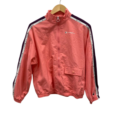 Champion Women's Cropped Jacket Size S Baby Pink  