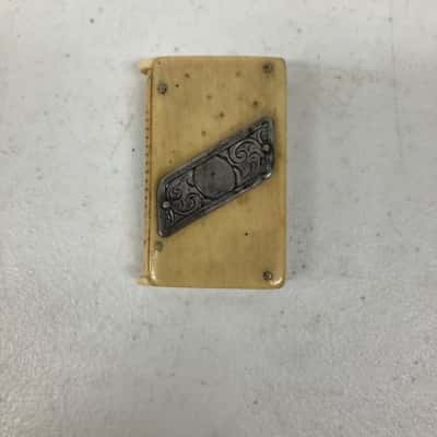 19th Century Bovine Bone?? Vesta Case