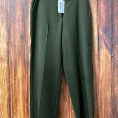 Forcast  Size 10 Wide Leg Pants Khaki new 