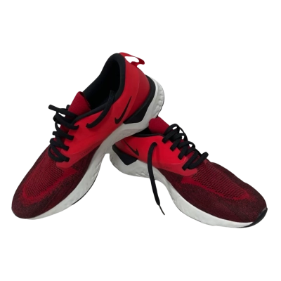 Nike Mens Size 10.5 Sneakers Black  / Red 