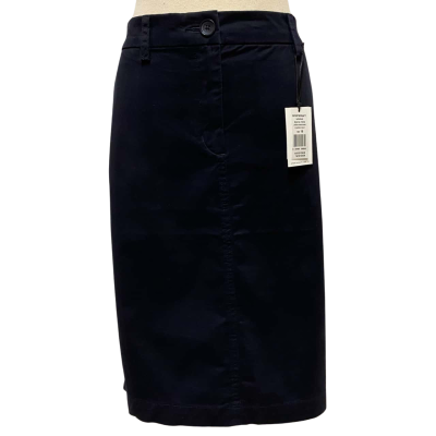 Sportscraft Womens Chino Style Skirt Navy Blue 
