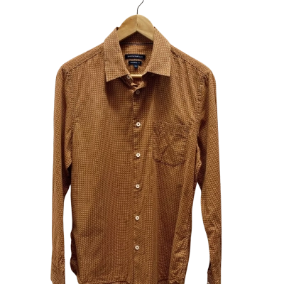 Sportscraft Mens  Size XS Brown Pattern Shirt