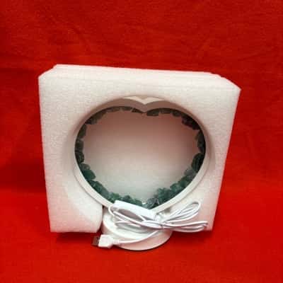 Healing  Heart Crystal Night Light 
