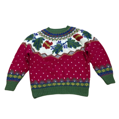 Retro Knit Jumper  Size L 