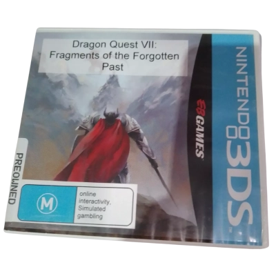 Dragon Quest 7 fragments of the forgotten past 3DS Game Cartridge (2016)