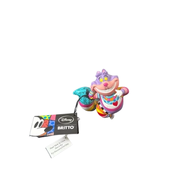 Romero Britto Disney Mini/Miniature Cheshire Cat Figurine 