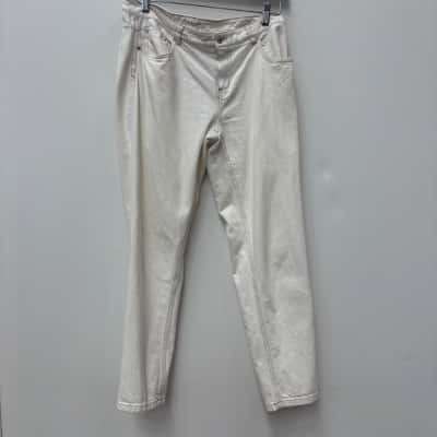 Trenery Womens  Size 12 Cream 