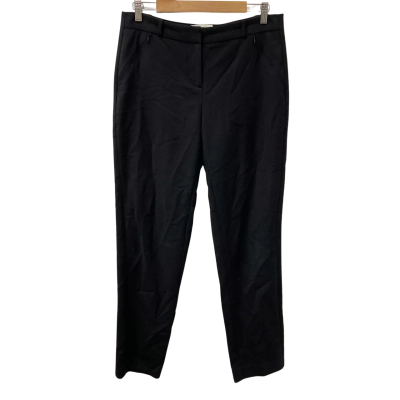 Veronika Maine Womens  Size 10 Straight Leg Pants Black  