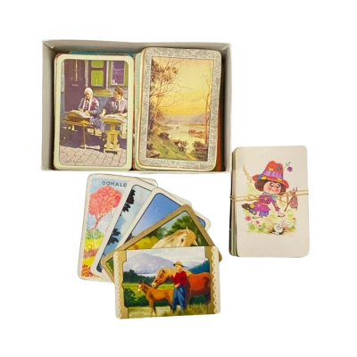 Vintage Bulk Assorted Collectible Cards