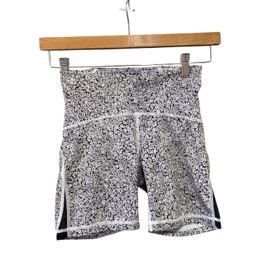 Lululemon Womens  Size 4 Shorts Black  / Floral / White 