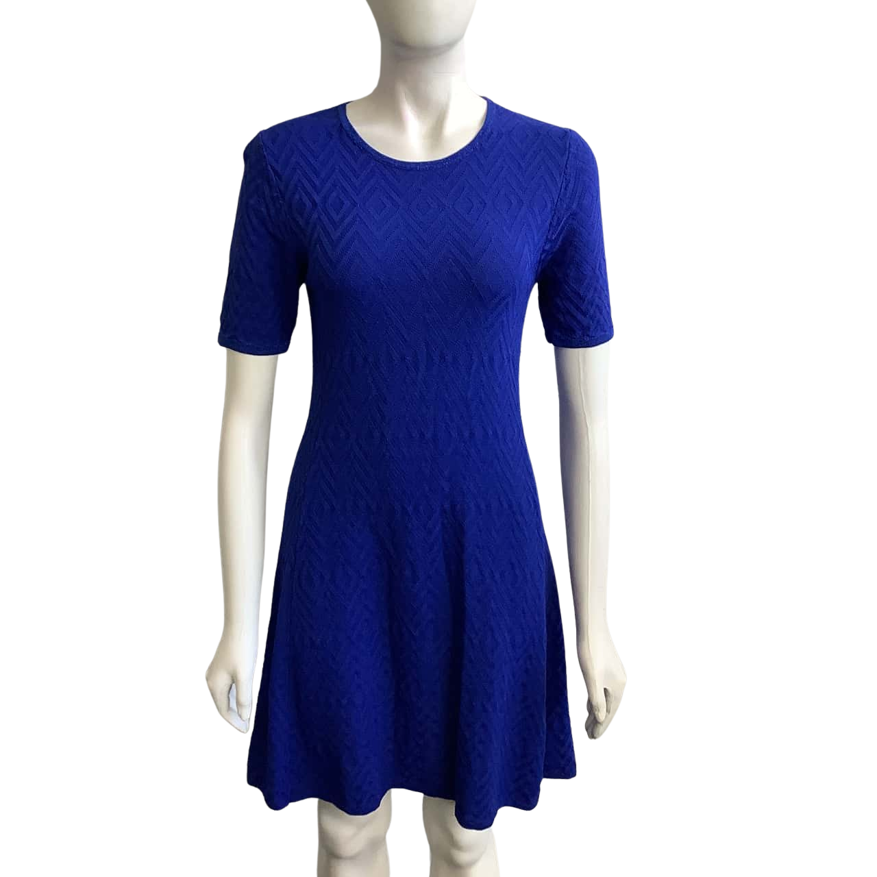 Marquis Cotton Blend Slim Fit Short Sleeve Dress S main image 0