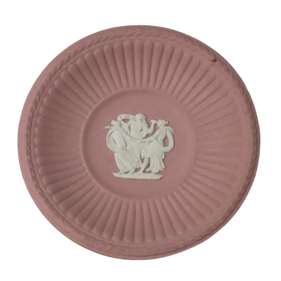 Wedgwood Pink Jasperware Mini Plate/Dish