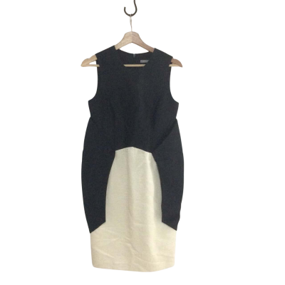 Jigsaw Women's Size 8 Formal Dress Black  / White 