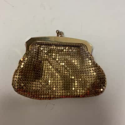  Womens park lane aluminium mesh coin Purse Gold 
