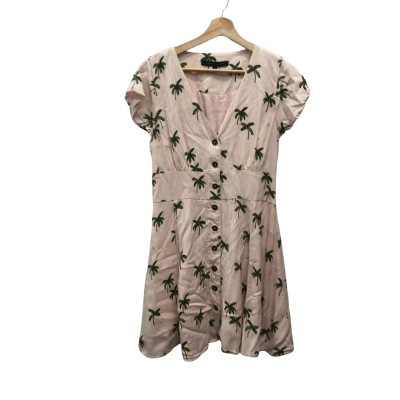 French Connection Womens  Size 12 Mini Dress Peach 