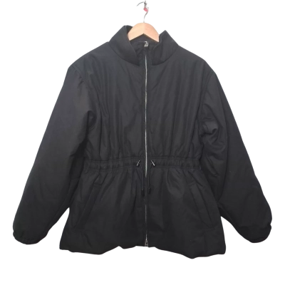 Lily Loves Women's Size 12 Black Cinched Puffer Jacket