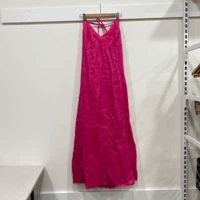 Kookai Womens  Size 42 Halter Neck Dress Pink  