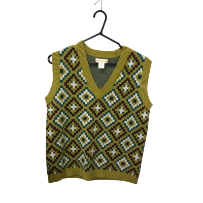 Cynthia Rowley Green Vest Size S