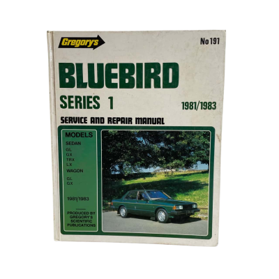 Gregory’s ‘Bluebird Series 1’ 1981/1983 Service & Repair Manual