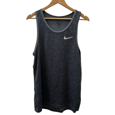 Nike Mens Size M Grey Singlet 
