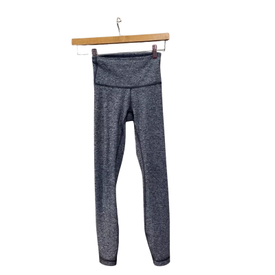 Lululemon Womens  Size 2 Leggings Black  / Grey 