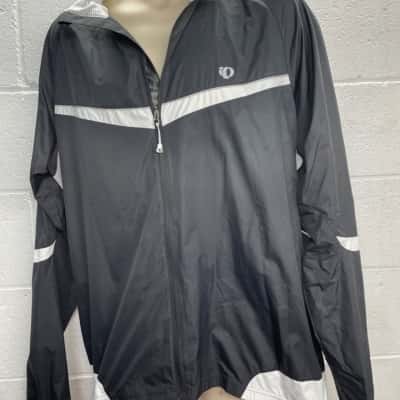  Mens  Size XXL Black  / White cycyling jacket 