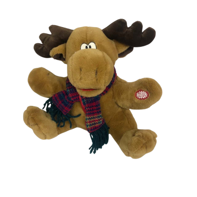 Dan Dee Christmas Musical Plush Toy Reindeer/Moose
