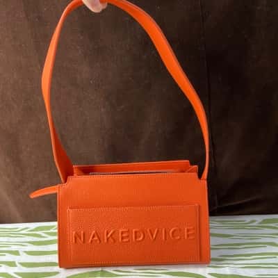 Nakedvice The Minka Handbag / Shoulder Bag Orange 