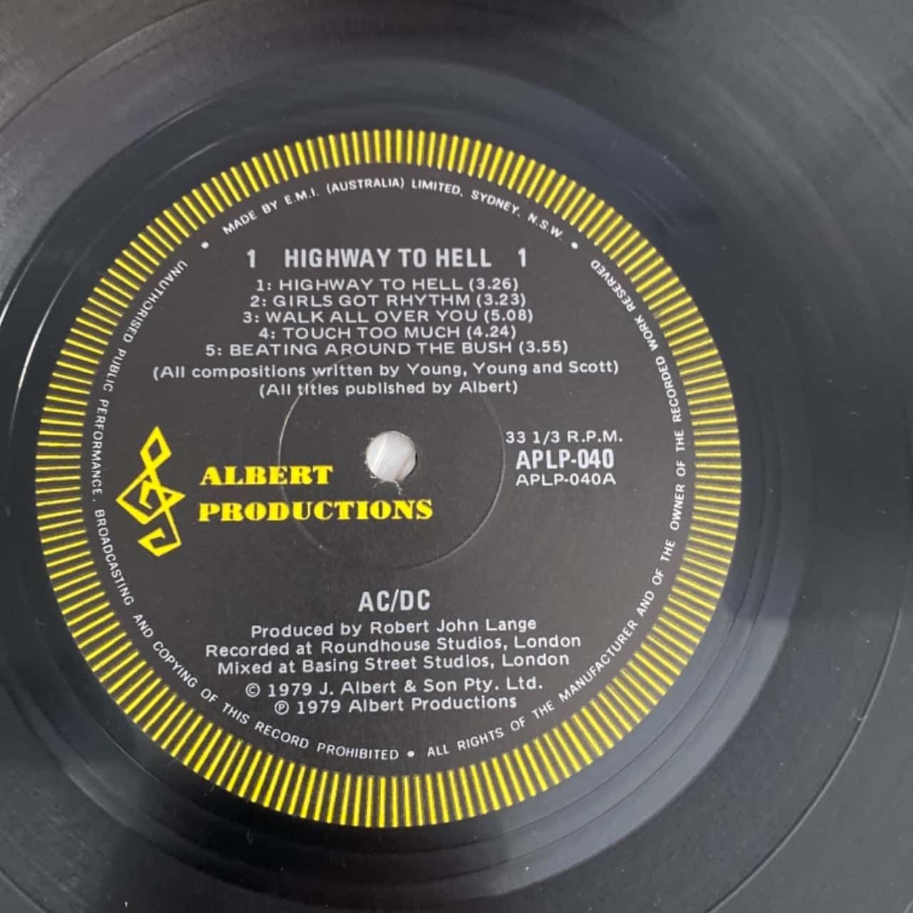 Ac Reed Vinyl AC/DC Vinyl (s)