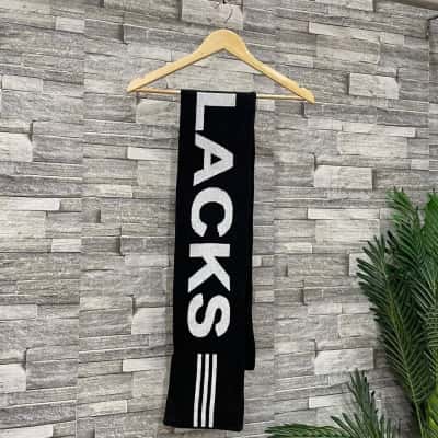 Adidas Mens  Size One Size Scarf Black/ White 