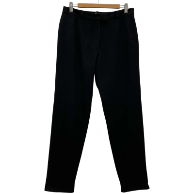 Harry Who Australian Made Women's Wool/Cashmere Blend Pants Size 10 Black  