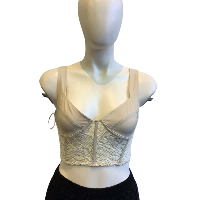 BNWT Sabo Women's Size 8 Azores Top Off White 