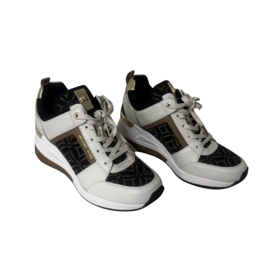 Michael Kors Georgie Jacquard Platform Wedge  Size 6 Trainers 