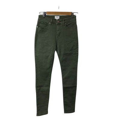 Postie Womens Size 8 Olive Green Skinny Jeans (new)