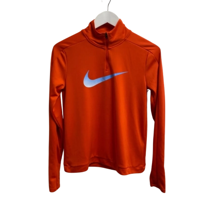 Nike Womens Size S Blue / Orange Sports Jumper
