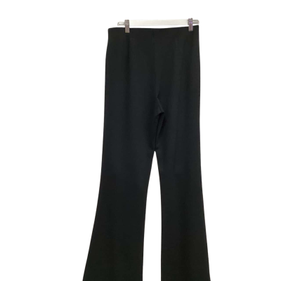 M & S  Womens  Size 10 Long Length High Rise Slim Fit Pants Black  