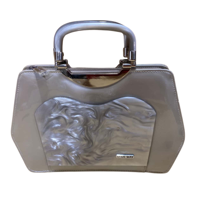 Vera May Womens Grey Small Handbag