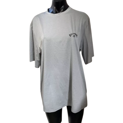 Billabong Mens  Size XL Short Sleeve T-shirt Grey 